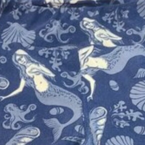 Lularoe seashell mermaid leggings OS - Picture 3 of 3